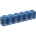 LEGO Transparent Dark Blue Brick 1 x 6 (3009 / 30611)