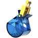 LEGO Transparant Donkerblauw Kraan Grab Emmer met Spring (75172)