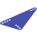 LEGO Transparent Dark Blue Design and Technology Panel, Small Triangle with Angle Markings (77860)