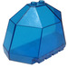 LEGO Transparent Dark Blue Front Octagonal Top (6084)