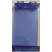 LEGO Transparant donkerblauw Paneel 1 x 2 x 3 zonder zijsteunen, holle noppen (2362 / 30009)