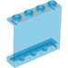 LEGO Transparant donkerblauw Paneel 1 x 4 x 3 zonder zijsteunen, holle noppen (4215 / 30007)