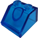 LEGO Transparent Dark Blue Slope 2 x 2 (45°) (3039)