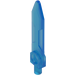 LEGO Transparent Dark Blue Sword Blade with Bar (23860)