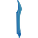 LEGO Transparent Dark Blue Sword with Curved Tip and Axle (11305)