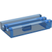 LEGO Transparent Dark Blue Tile 1 x 2 Grille (with Bottom Groove) (2412)