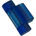 LEGO Transparent Dark Blue Watch Link, Short