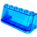 LEGO Transparentes Dunkelblau Windschutzscheibe 2 x 6 x 2 (4176 / 35336)