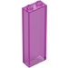 LEGO Transparent Dark Pink Brick 1 x 2 x 5 (2454 / 35274)