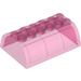 LEGO Transparent Dark Pink Chest Lid 4 x 6 (4238 / 33341)