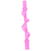 LEGO Transparent Dark Pink Power Burst Rod with Spiral Ridge