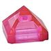 LEGO Transparent Dark Pink Slope 1 x 1 x 0.7 Pyramid (22388 / 35344)