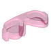 LEGO Transparent Dark Pink Sunglasses with Small Pin (18854)