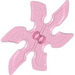 LEGO Transparent Dark Pink Throwing Star with Hole (41125)