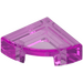 LEGO Transparent Dark Pink Tile 1 x 1 Quarter Circle (25269 / 84411) LEGO Transparent Dark Pink Tile 1 x 1 Quarter Circle (25269 / 84411)