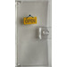 LEGO Transparent Door 1 x 4 x 6 with Stud Handle with &#039;OPEN&#039; Sticker (35290)