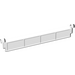 LEGO Transparent Garage Roller Door Section with Handle (4219)