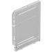 LEGO Transparent Glass for Door with Top and Bottom Lip (4183)