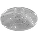 LEGO Transparent Glitter Dish 2 x 2 (4740)