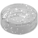 LEGO Transparent Glitter Tile 1 x 1 Round (98138)