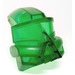 LEGO Transparant Groen Bionicle Masker Kanohi Kaukau (32571)