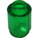 LEGO Transparent Green Brick 1 x 1 Round with Open Stud (3062 / 30068)