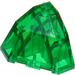 LEGO Transparent Green Brick 3 x 3 x 2 Facet Top (2463)