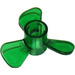 LEGO Transparent Green Propeller with 3 Blades (6041)