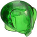LEGO Transparant Groen Ronde Bubbel Helm (30214)