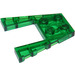 LEGO Verde transparente Cuña Placa 4 x 4 con 2 x 2 Recorte (41822 / 43719)