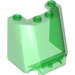 LEGO Vert transparent Pare-brise 3 x 4 x 3 (35193 / 84954)