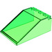LEGO Transparant Groen Voorruit 6 x 4 x 2 Overkapping (4474)