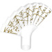 LEGO Transparent Hand Fan with Gold (27291 / 93553)