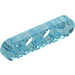 LEGO Gennemsigtig lyseblå Bjælke 4 x 0.5 Tynd med Aksel Huller (32449 / 63782)