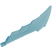 LEGO Transparent Light Blue Blade with Serrated Edge with Axle Hole (2144)