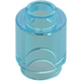 LEGO Transparent Light Blue Brick 1 x 1 Round with Open Stud (3062)