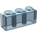 LEGO Transparent Light Blue Brick 1 x 3 (3622 / 45505)