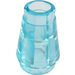 LEGO Transparent Light Blue Cone 1 x 1 with Top Groove (4589)