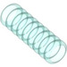 LEGO Transparent Light Blue Corrugated Hose 2.4 cm (3 Studs) (21164 / 23001)