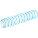 LEGO Transparent Light Blue Corrugated Hose 3.2 cm (4 Studs) (23394 / 50328)