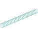 LEGO Transparent Light Blue Corrugated Hose 7.2 cm (9 Studs) (23002 / 57721)