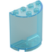 LEGO Transparent Light Blue Cylinder 2 x 4 x 4 Half (6218 / 20430)