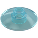 LEGO Transparent Light Blue Dish 2 x 2 (4740)