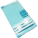 LEGO Transparent Light Blue Door 1 x 4 x 6 with Stud Handle with Three White Stipes Sticker (35290)