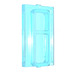 LEGO Transparant Lichtblauw Glas for Trein Venster 1 x 2 x 3 (4036)