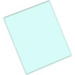 LEGO Transparent Light Blue Glass for Window 4 x 4 x 3 (4448)