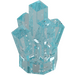 LEGO Transparent Light Blue Glitter Rock 1 x 1 with 5 Points (28623 / 30385)