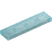 LEGO Transparent Light Blue Glitter Tile 1 x 4 (2431)