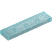 레고 투명한 라이트 블루 글리터 타일 1 x 4 (2431 / 35371)