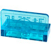 LEGO Transparent Light Blue Panel 1 x 2 x 1 with Head-Up Display (HUD) Sticker with Rounded Corners (4865)